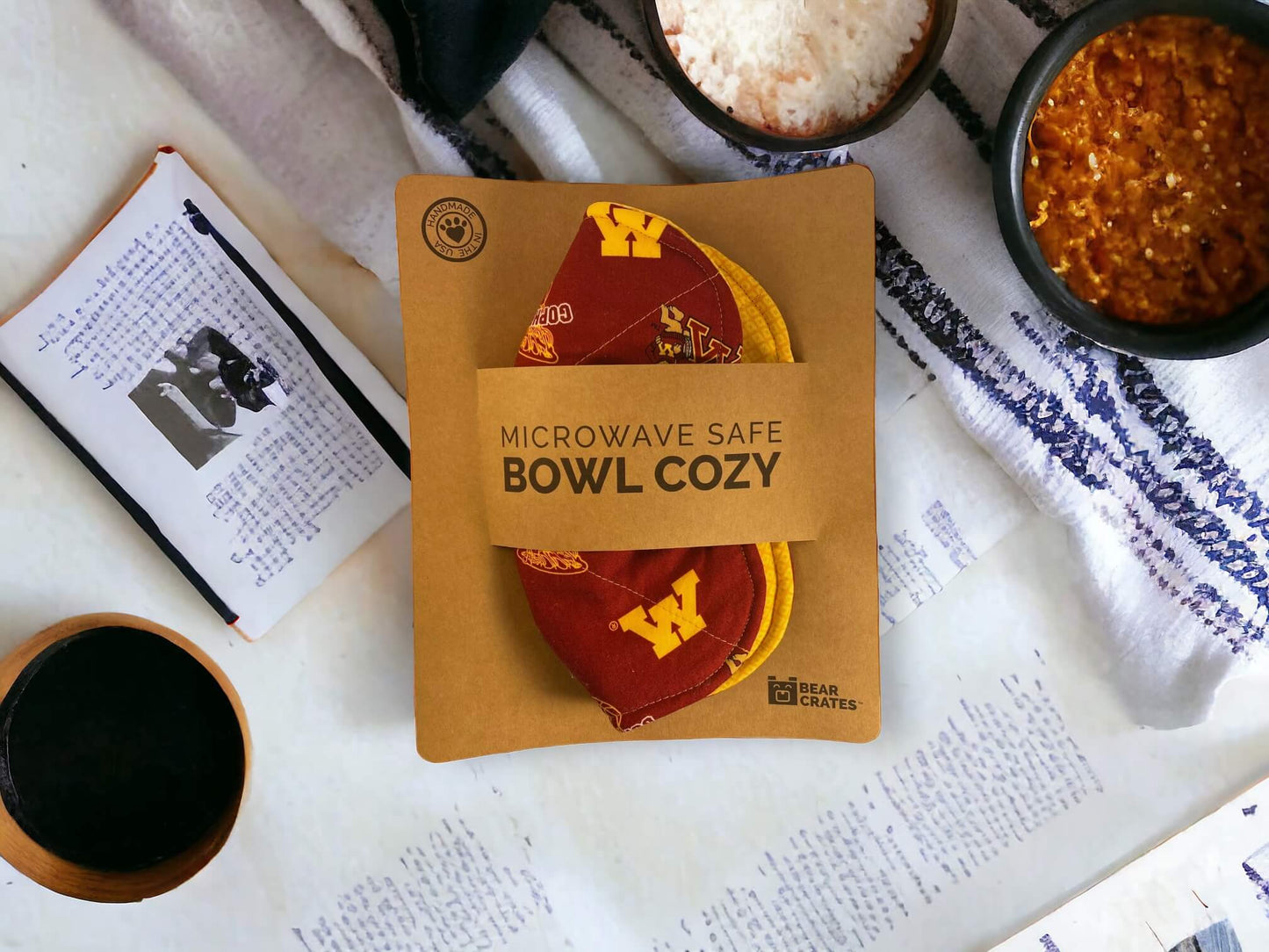 University of Minnesota Golden Gopher Microwave Bowl Cozy