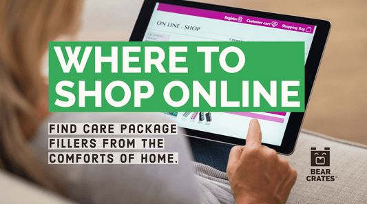 Best Places to Shop for Care Package Items Online Blog Image