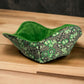 Bright Green Floral Microwave Bowl Cozy