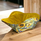 Yellow Sunflower Floral Bowl Cozy for Microwave