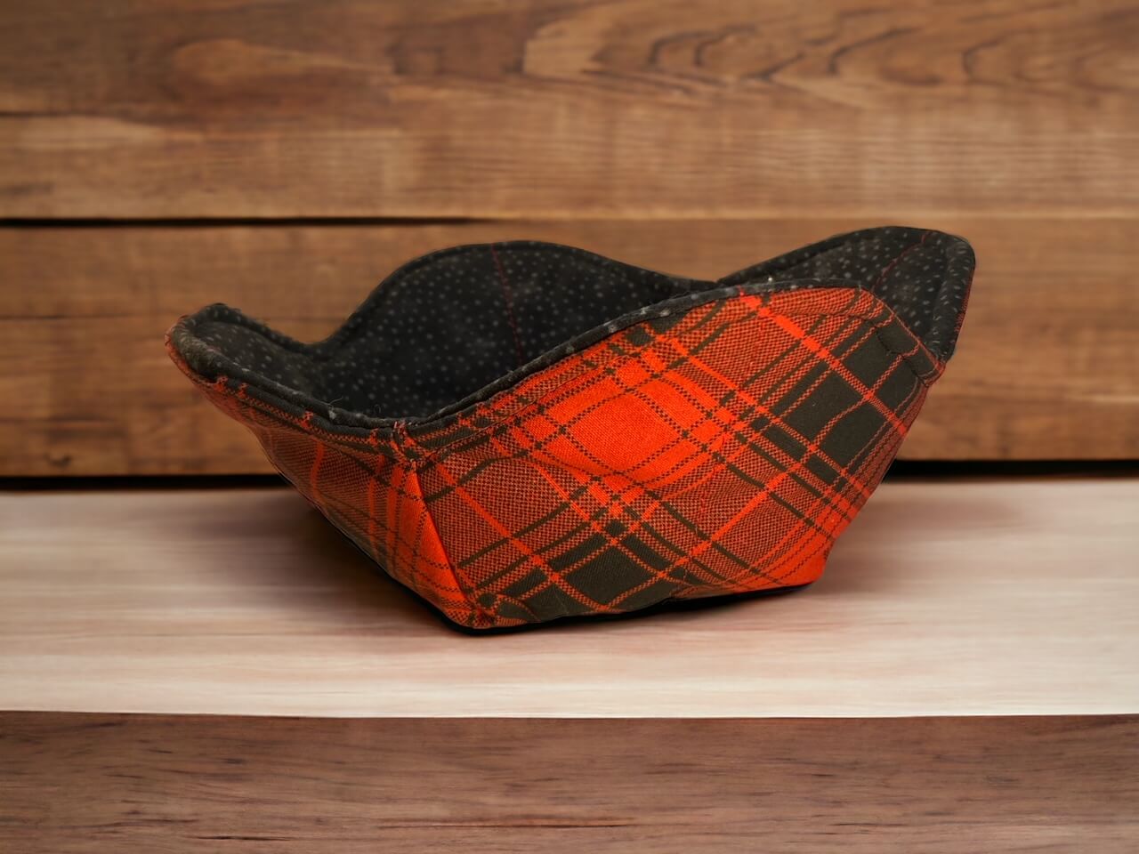 Red & Black Plaid High Quality Microwave Bowl Cozy