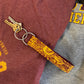 Sunflower Key or Fob Wristlet with Maroon & Gold Shown with Keys