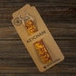 Sunflower Key or Fob Wristlet with Maroon & Gold Shown on Package